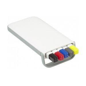 Elegant White Click Pen With Red Heart 12