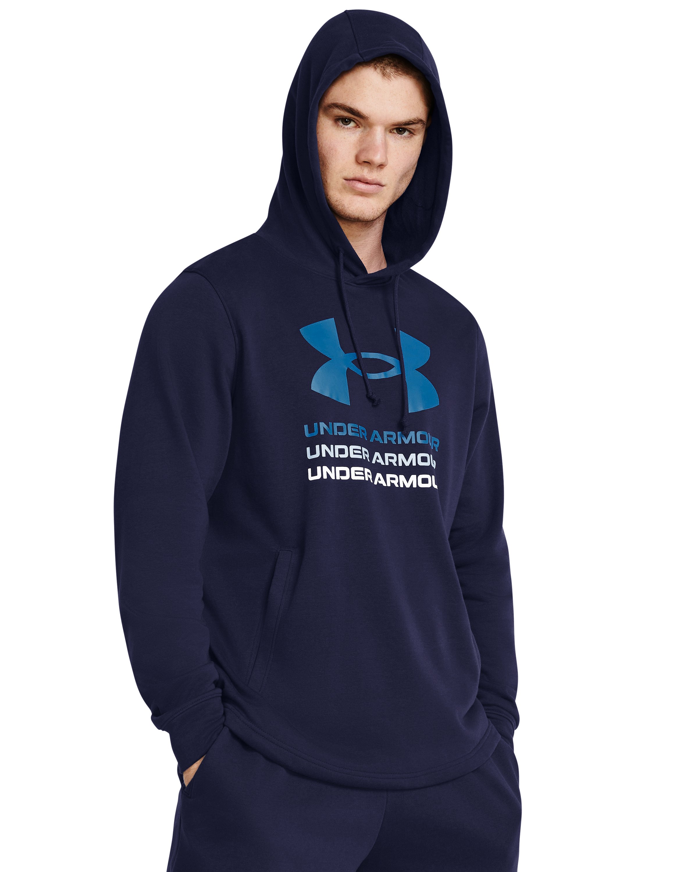 UA Rival Terry Graphic Men's Hoodie 4