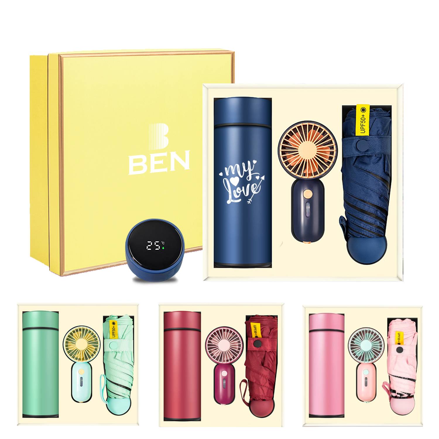 Practical fan set for business gifts 2
