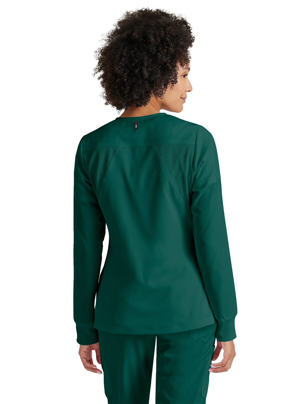 Grey's Anatomy Spandex Stretch - Women's Five-Pocket Gianna Warm-Up Scrub Jacket 40