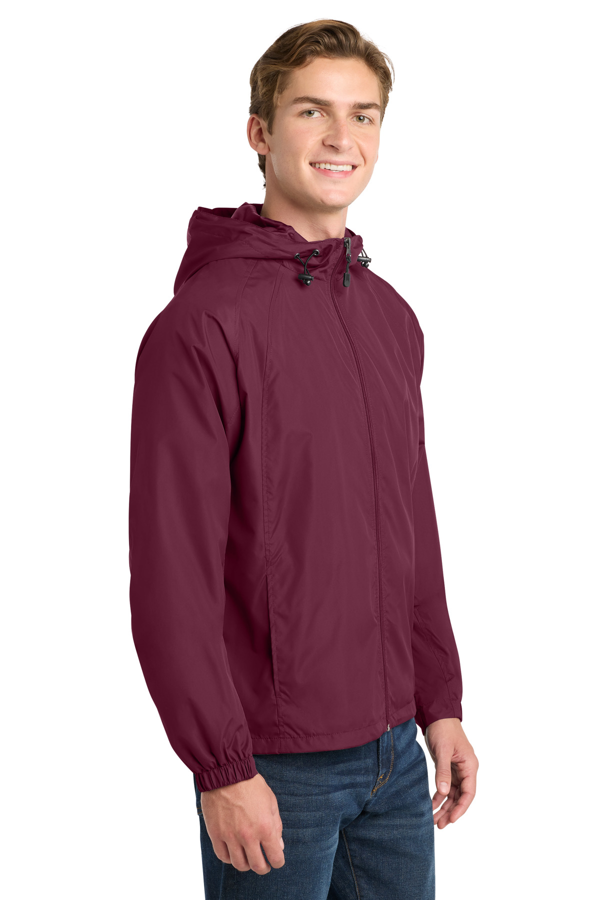 Sport-Tek Hooded Raglan Jacket. JST73 29