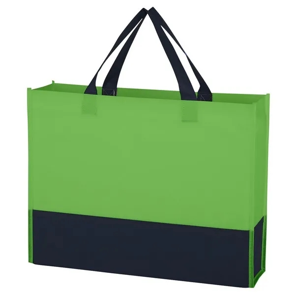 Non-Woven Raven Prism Tote Bag -15x11.5x3.5 1