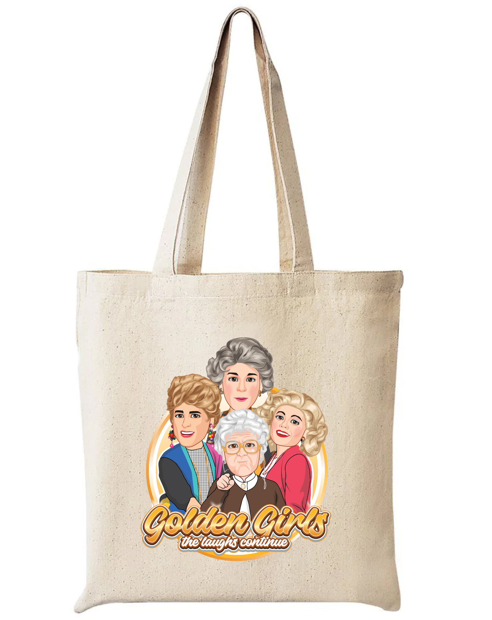 Colorlit 10-ounce Canvas Tote Bag - 13" x 15" 3