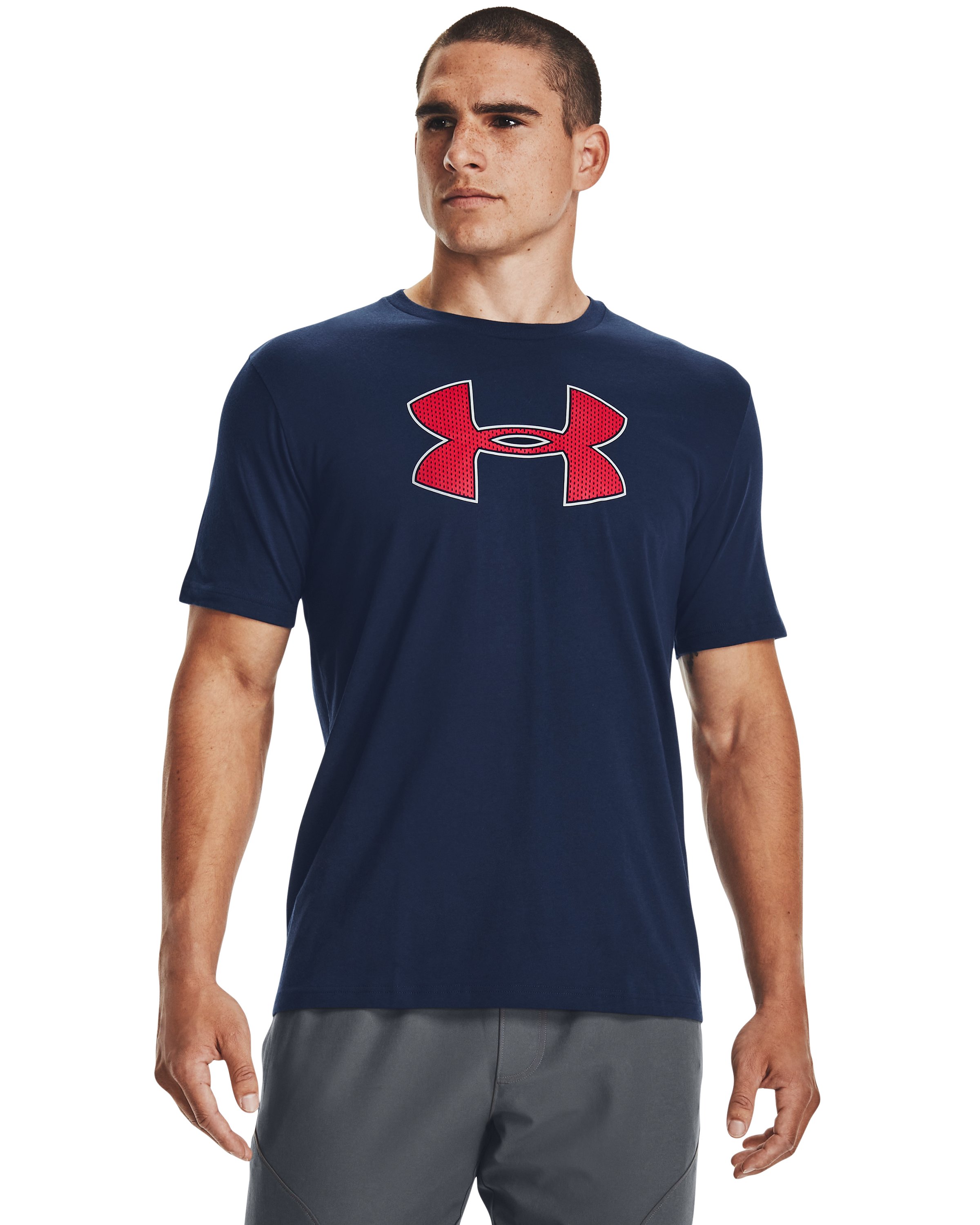 UA Big Logo Men's Short Sleeve T-Shirt 8