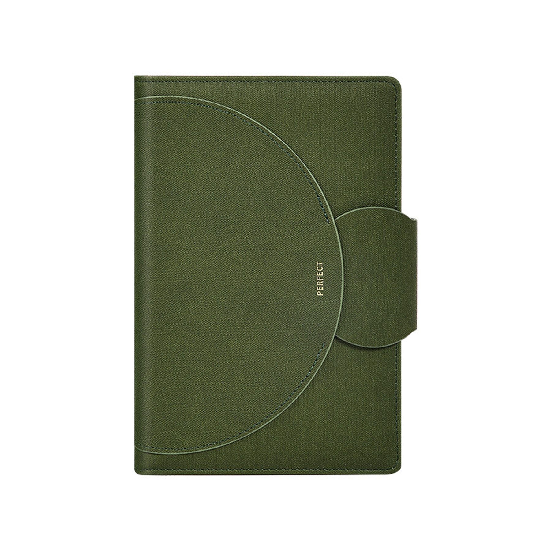 Semicircular Leather Notebook 11