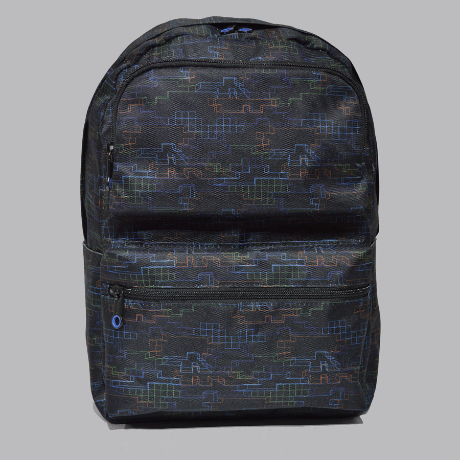 Premium Sublimation Backpack w/ 2 Zippered Pockets 4
