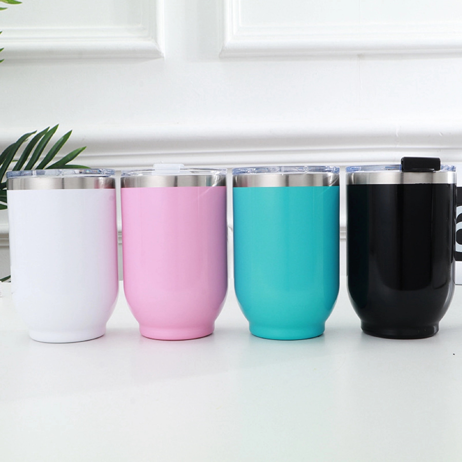 16 OZ Double Wall Stainless Steel Vacuum Wine Cup 4