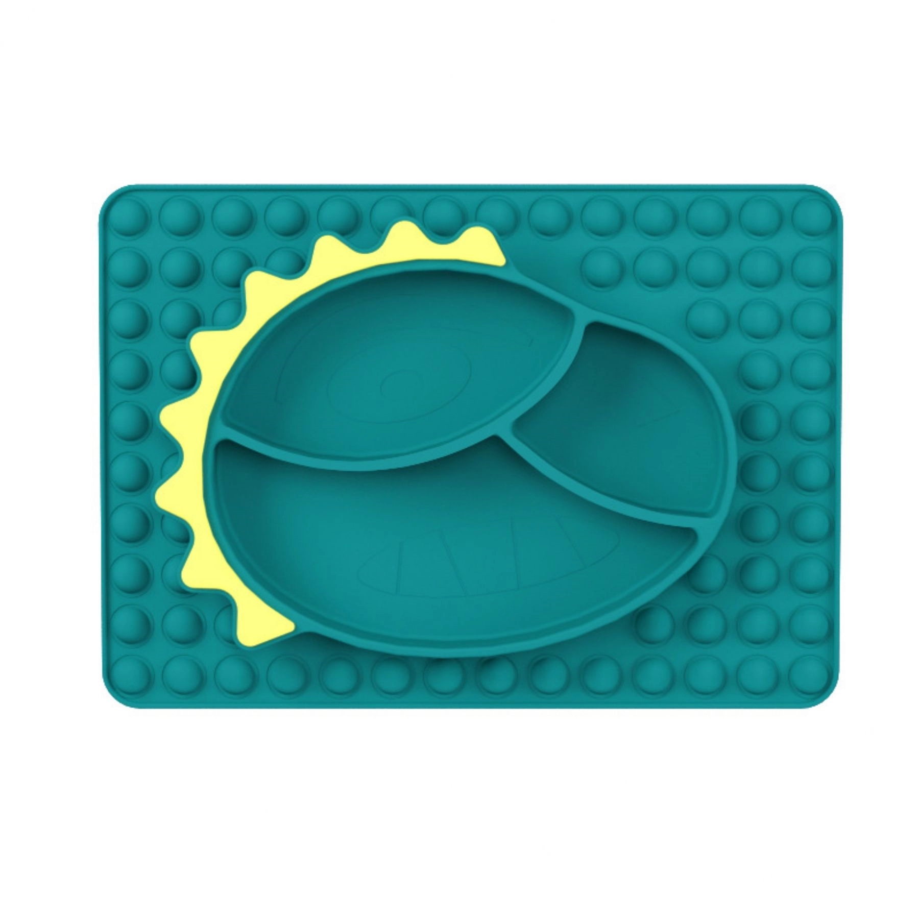 Toddler Plates With Suction Silicone Baby Dish Bpa Free 1