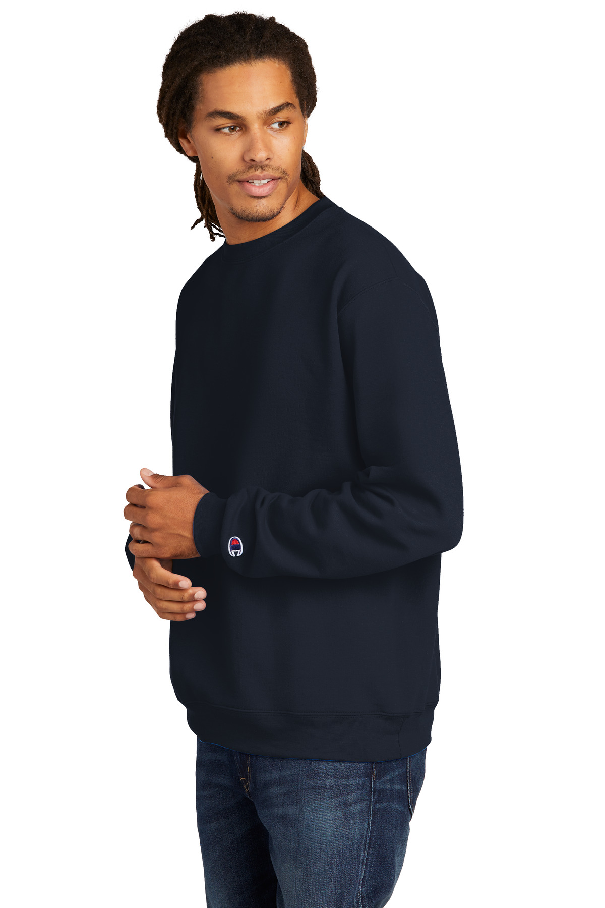 Champion Powerblend Crewneck Sweatshirt. S6000 105