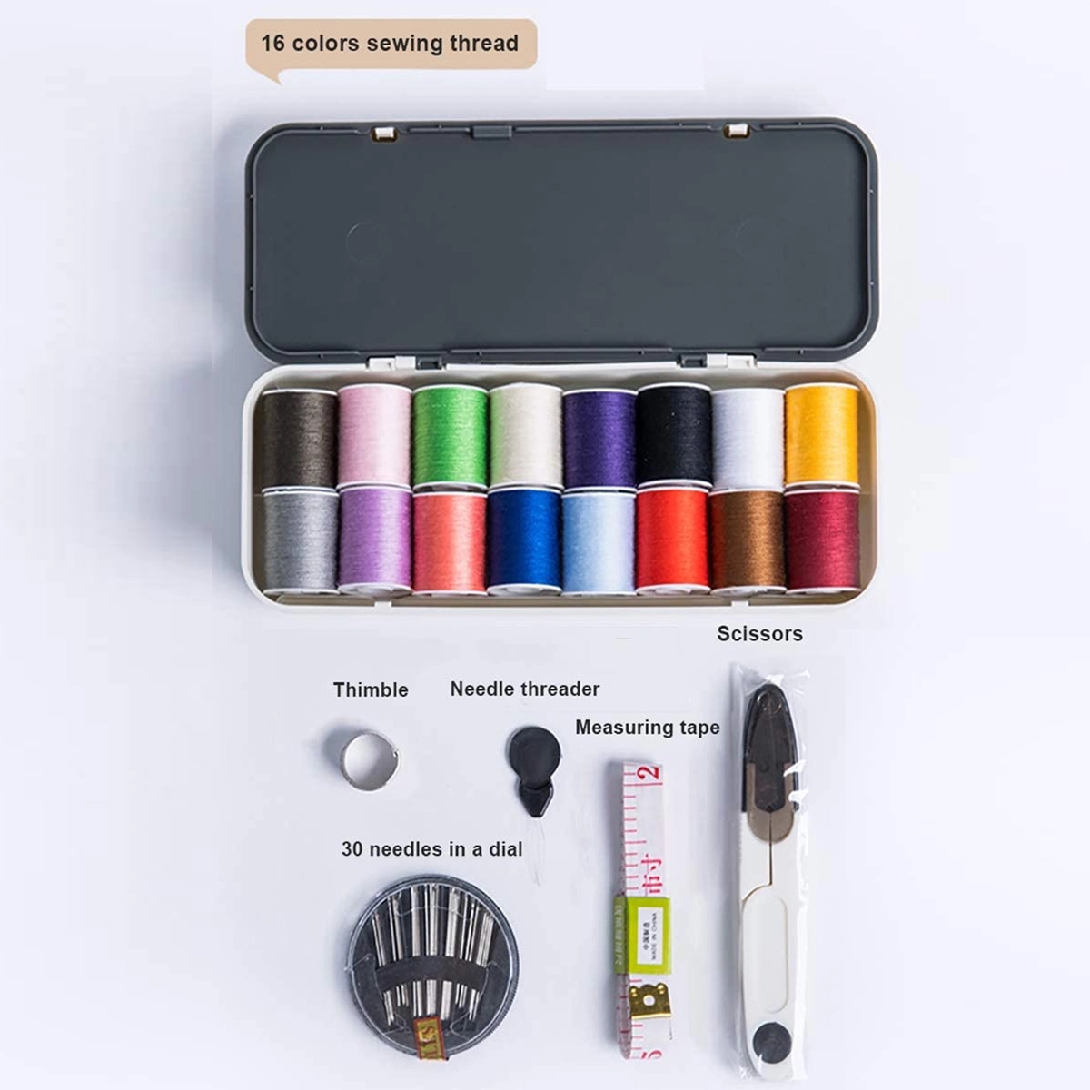 Portable Classic Full Function Compacted Sewing Kit 4