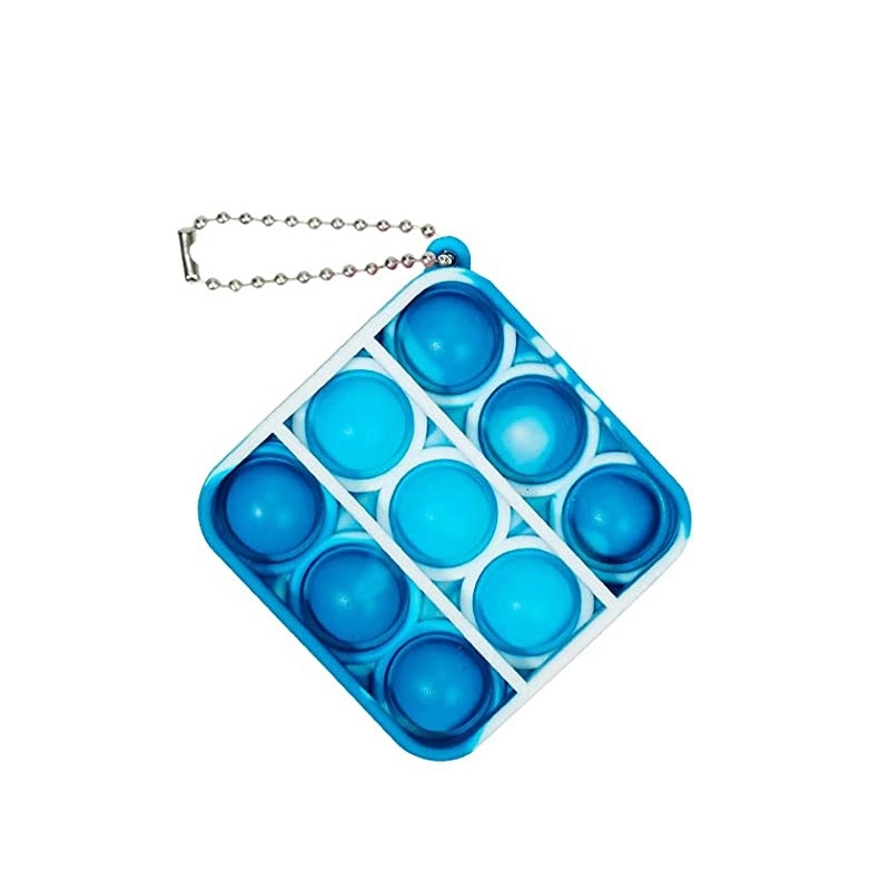 Square Push Pop Key Chain 4