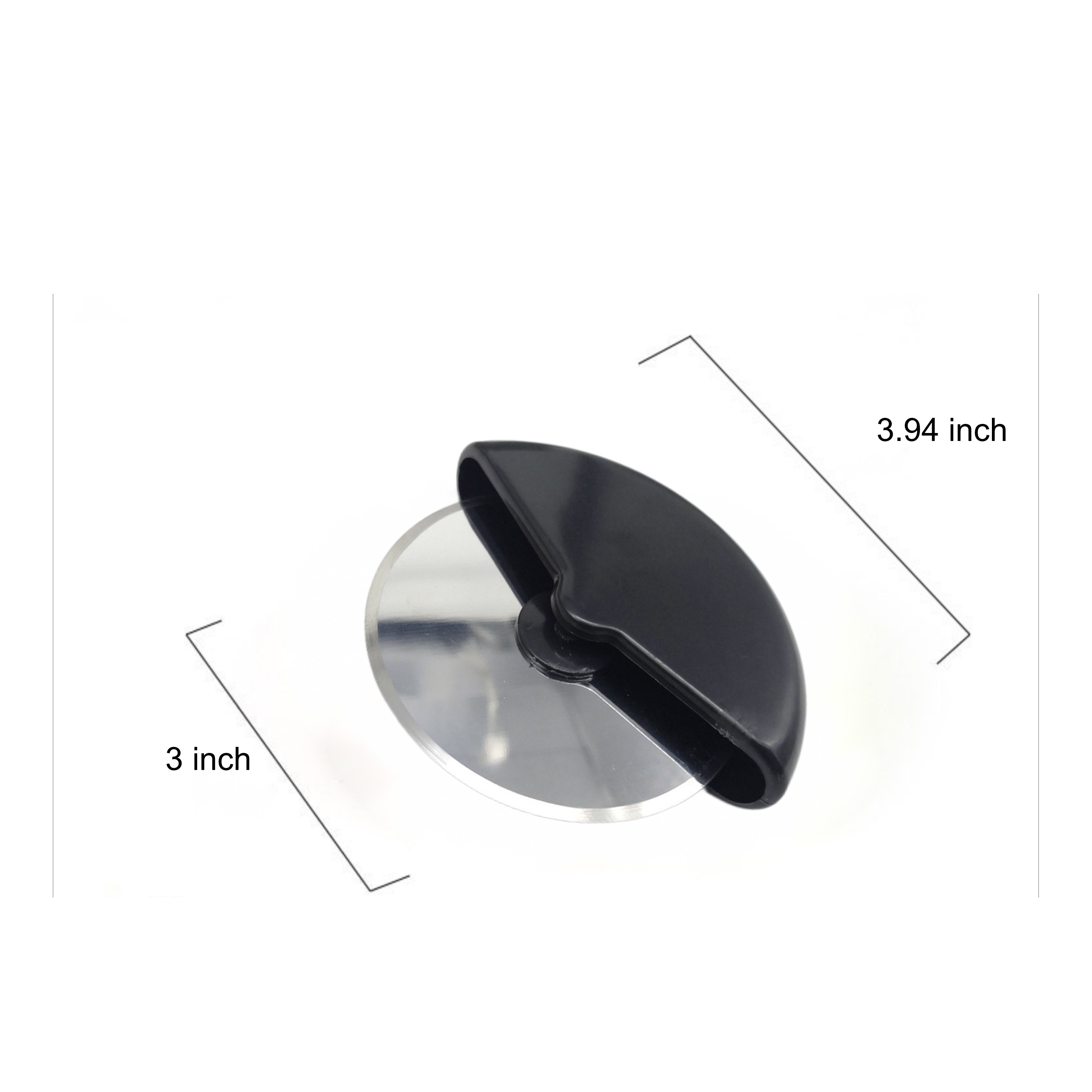 Round Stainless Steel Pizza Cutter 8
