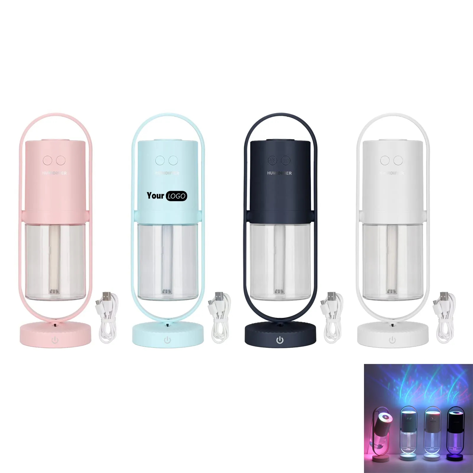 360 Rotating Rechargeable Humidifier 1