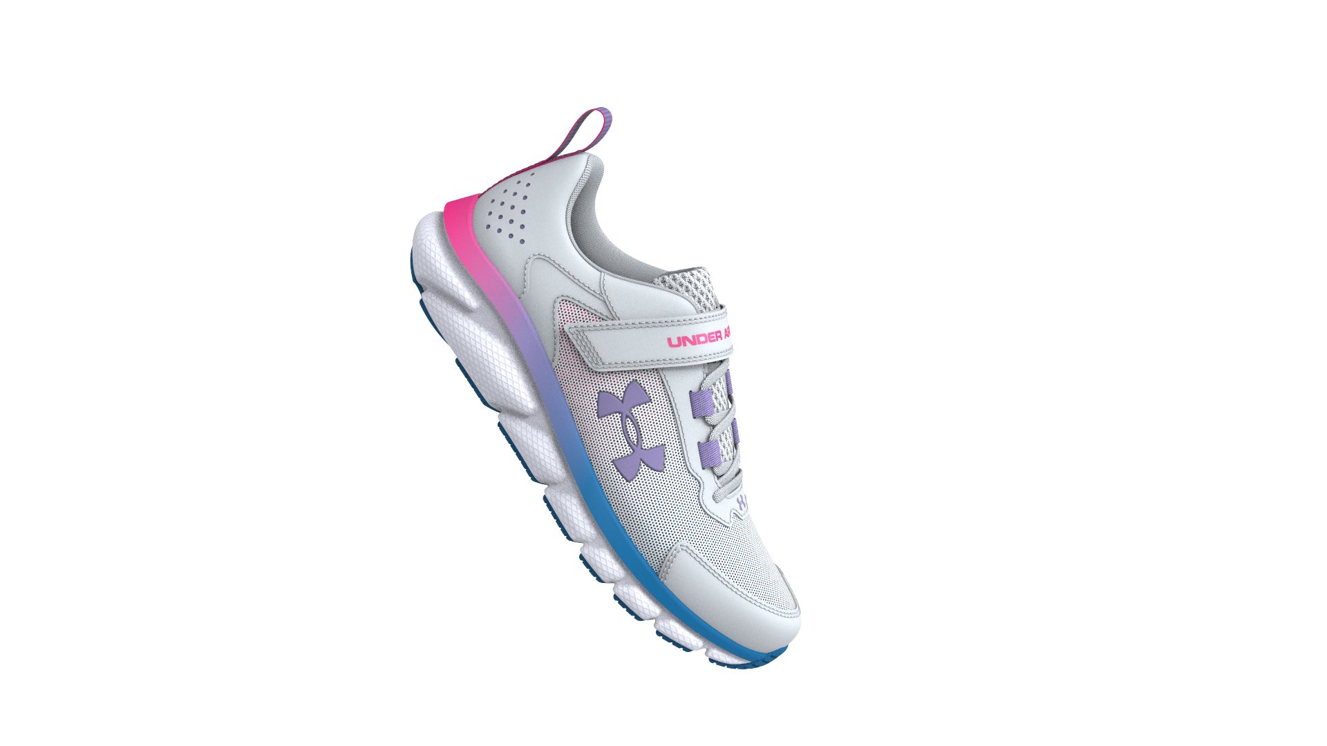 UA Assert 9 AC Girls' Pre-School Running Shoes 9
