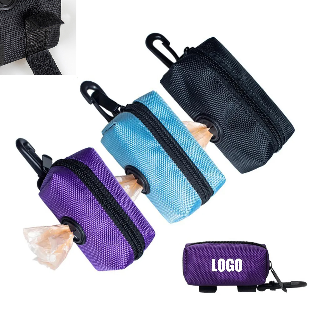 Leash-Mounted Poop Bag Carrier 2