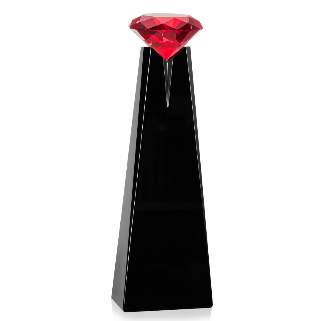 Alicia Gemstone Award - Black/Ruby 6