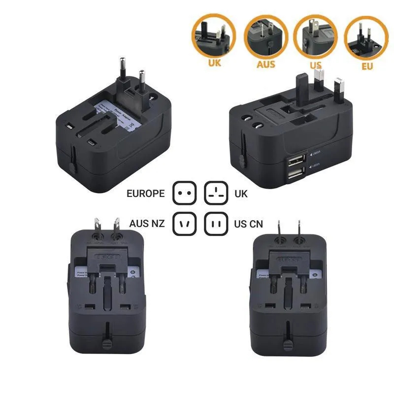 Multi Travel Power Adapter Plug 5