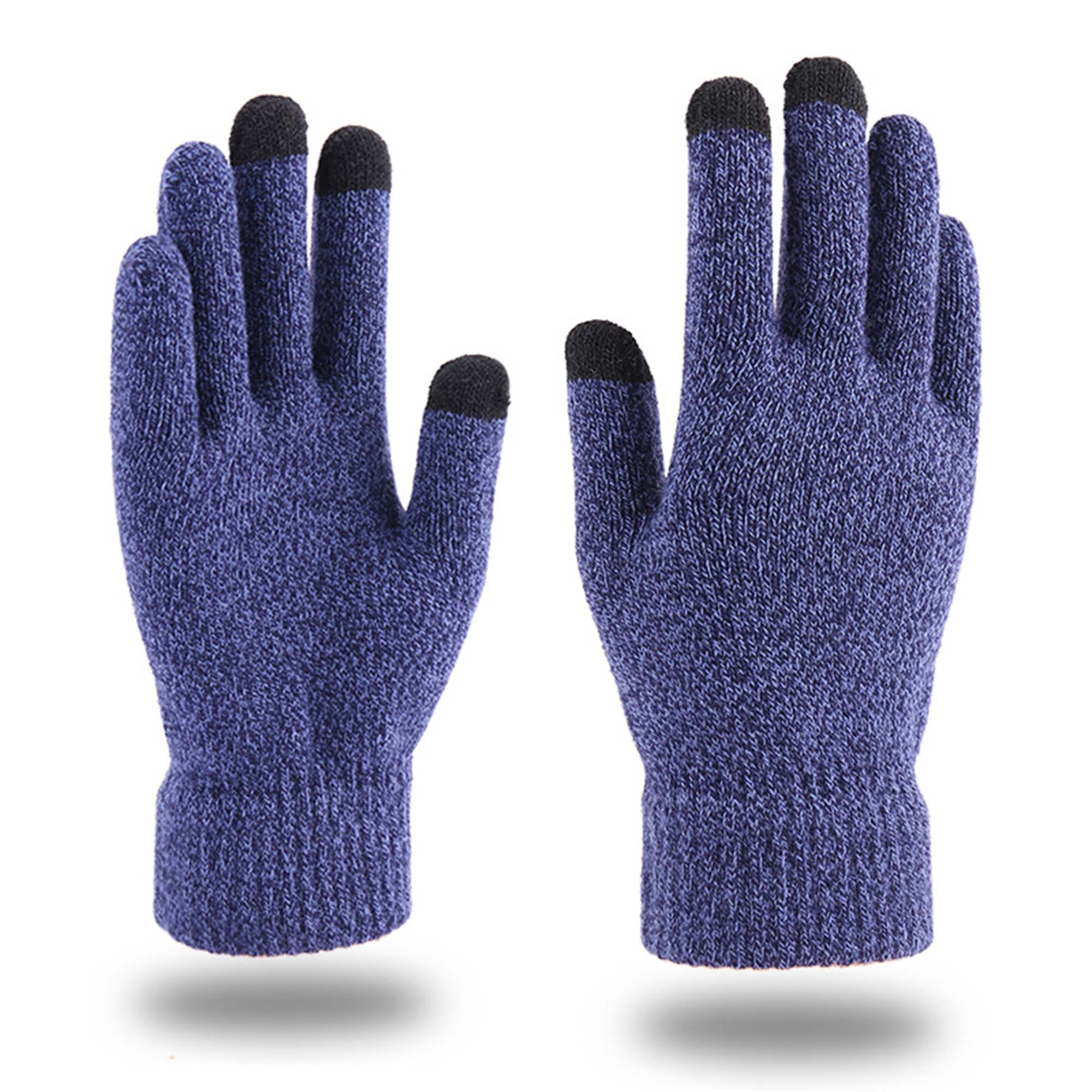 Winter Touch Screen Knitted Gloves 2