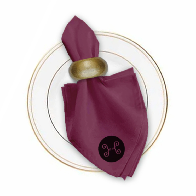 17 in. x 17 in. PolyPoplin™ Napkin (Thermal Transfer) 46