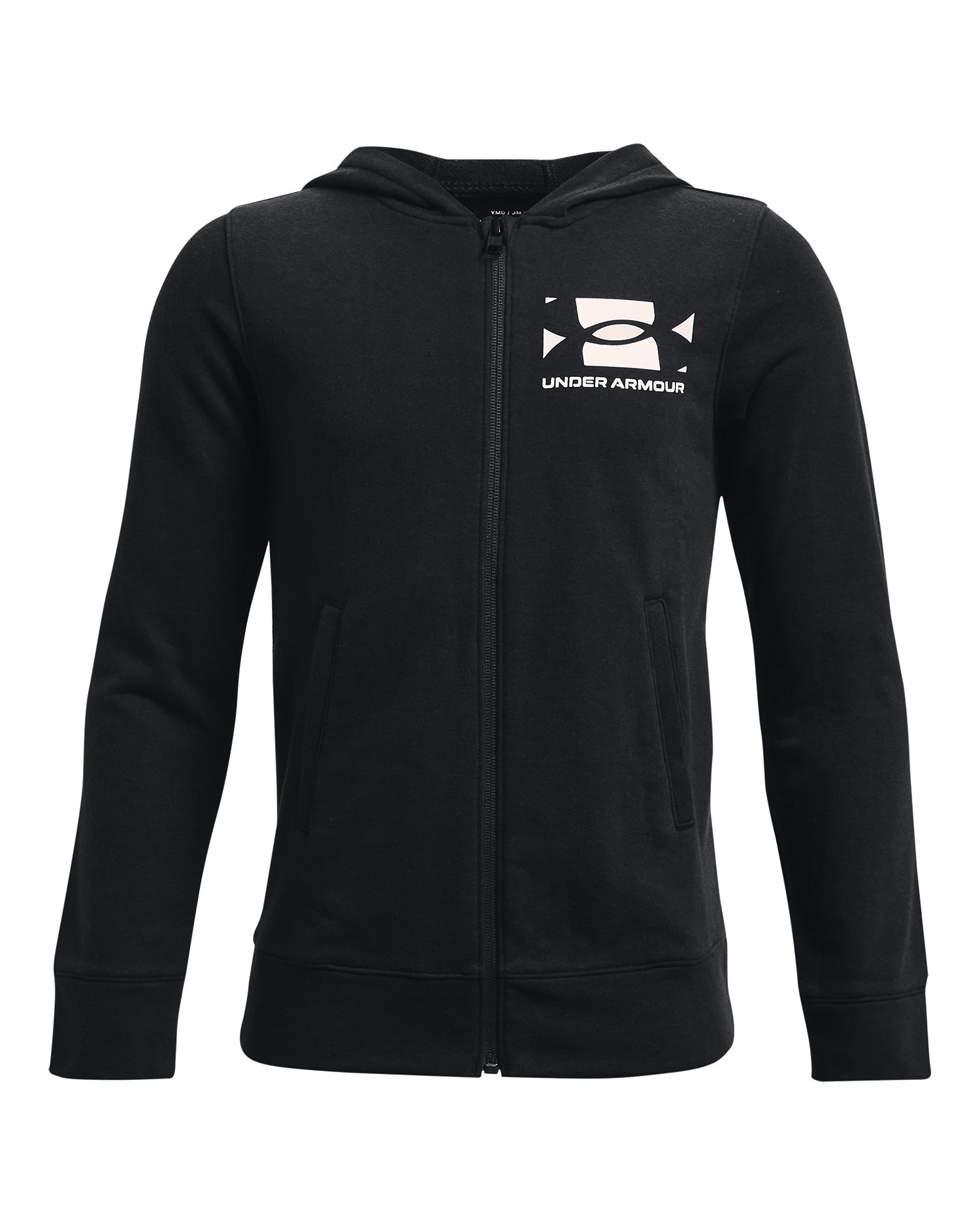 UA Rival Terry Boys' Full Zip Hoodie 1
