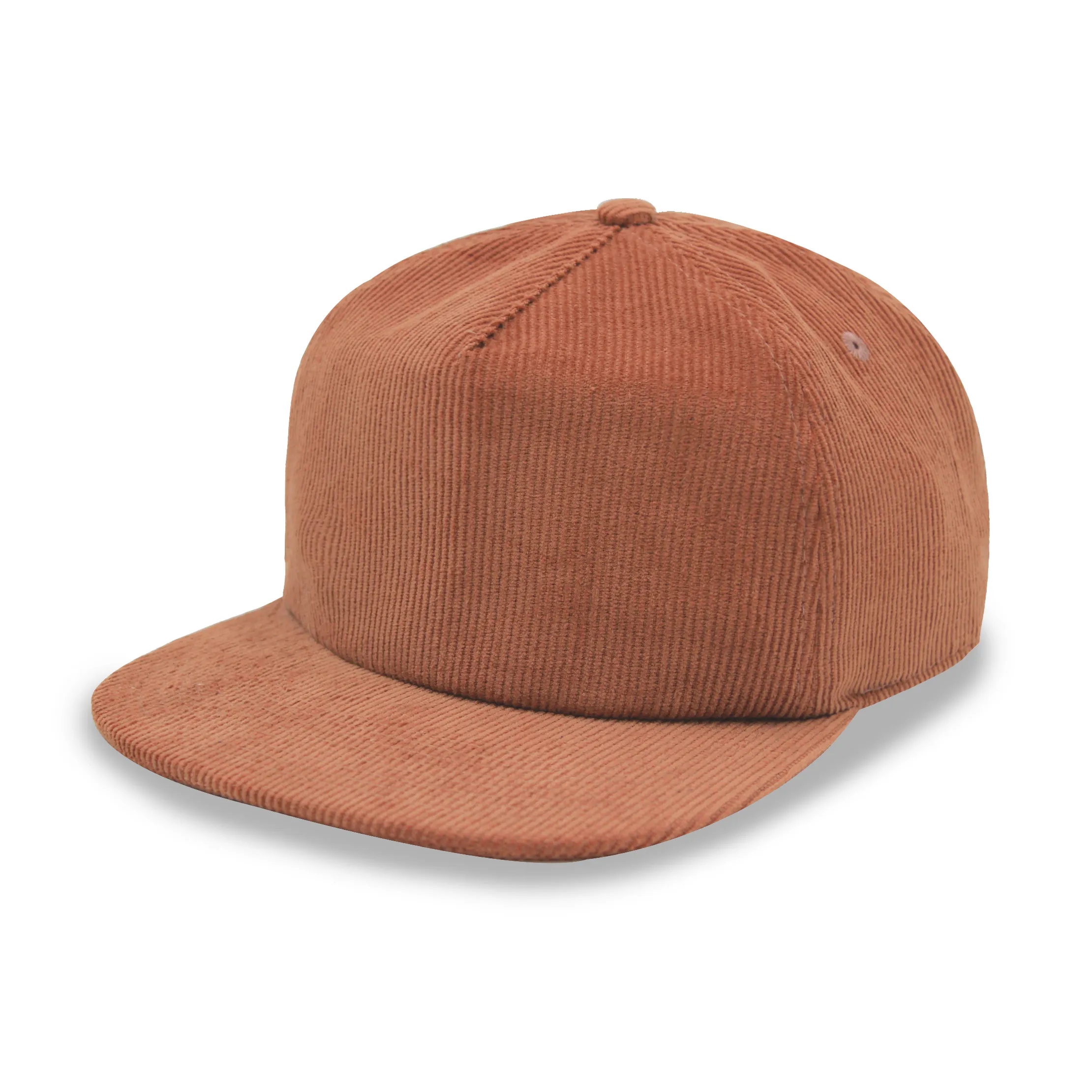 Low profile 5 Panels unstructured floppy hat snapback