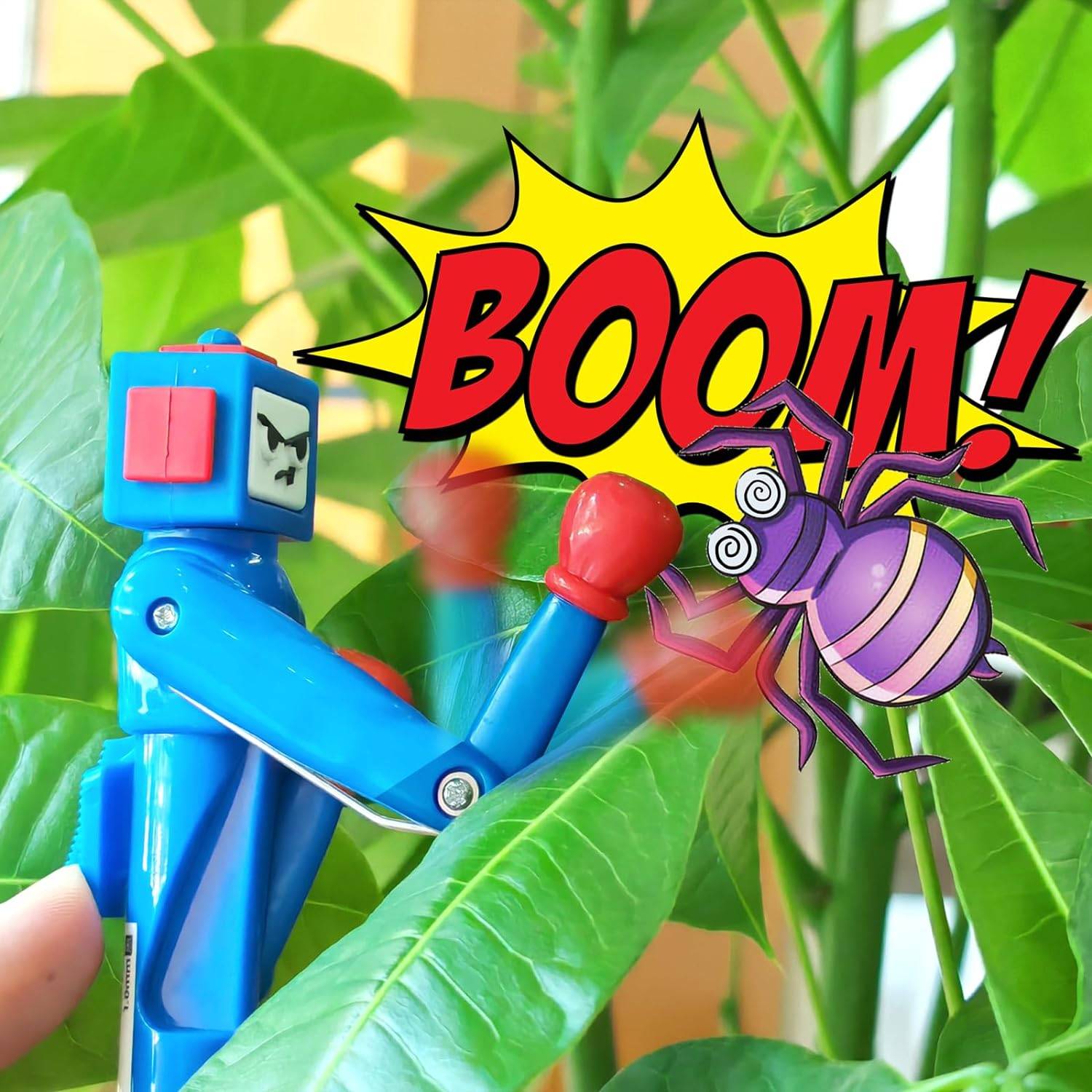 Funny Novelty Robot Boxing Ballpoint Pen 5