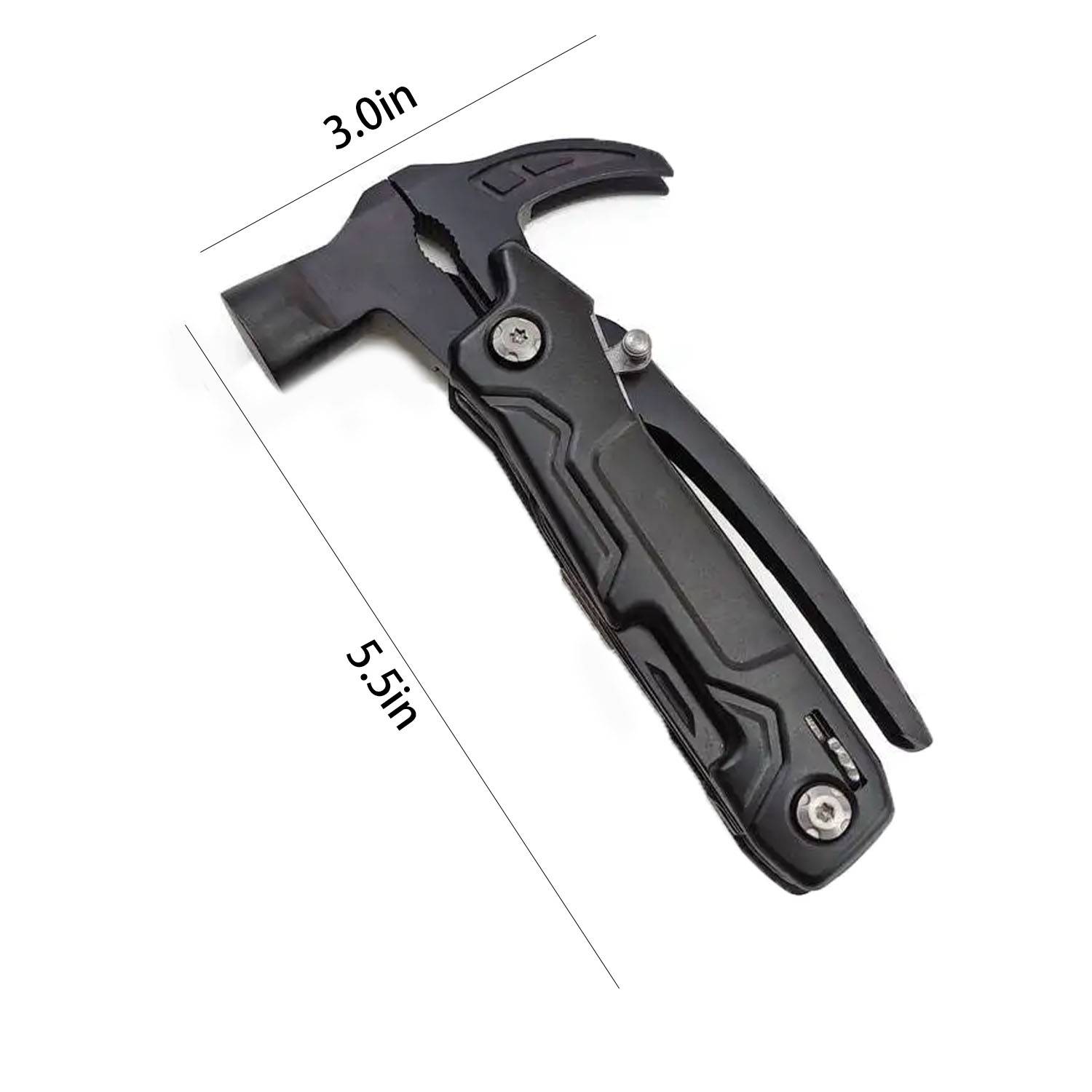 Multifunctional Claw Hammer w/ Pouch 6