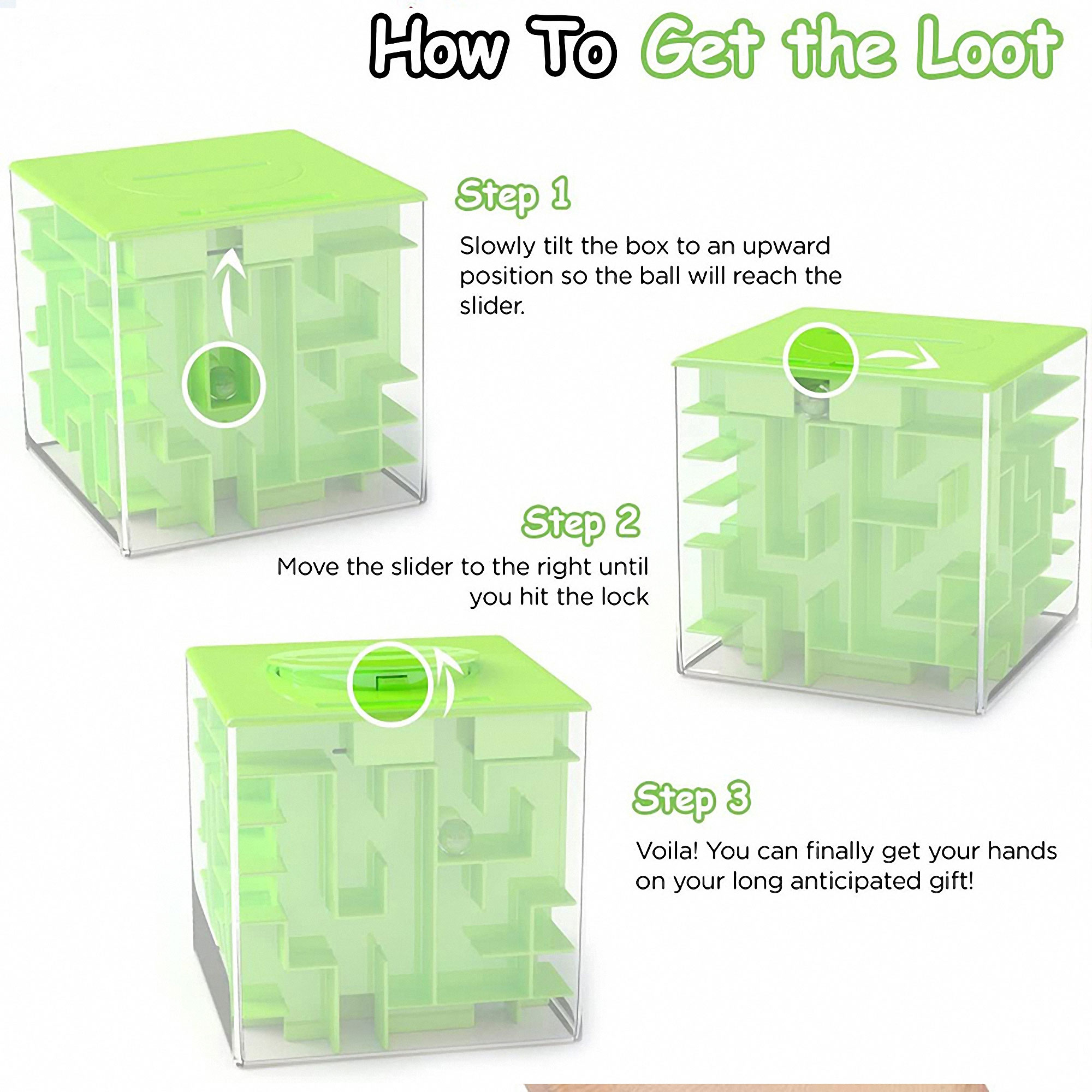 3D Brain Teaser Maze Toy 2