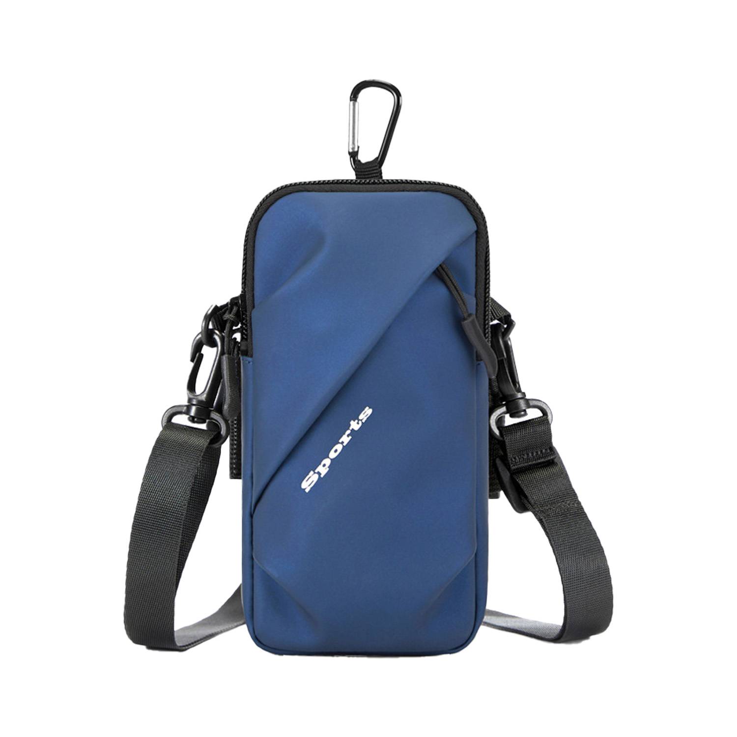 Phone Running Arm Pouch Crossbody Bag w/ Carabiner 8