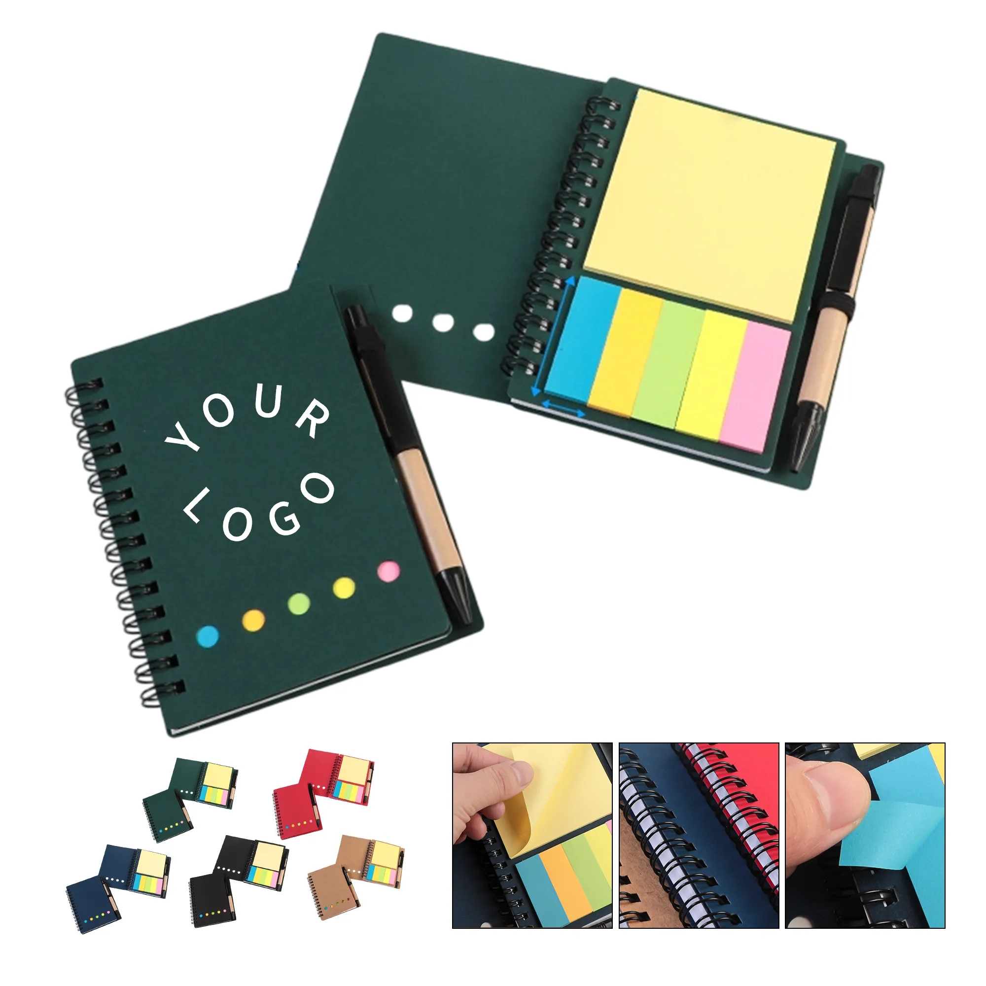 Notebook Kraft Paper Sticky Notes 2