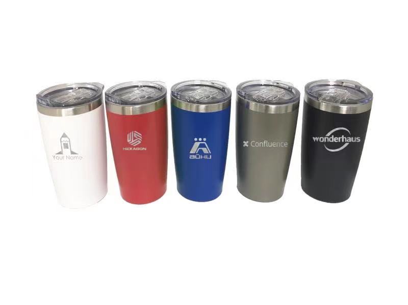 Endura 20 oz Double Wall SS Vacuum Tumbler with Ringneck 8