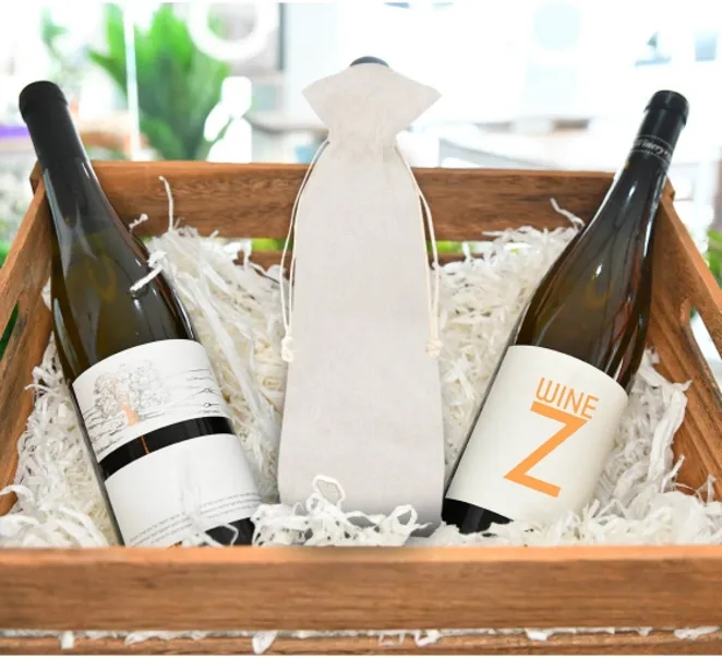 Canvas Wine Bags - Non Printed 4