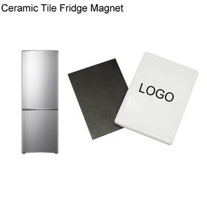 Sublimation Blank Ceramic Tile Refrigerator Magnet 7