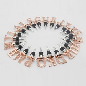 Charming Various 26 Letters Wine Cork Bottle Stopper 4