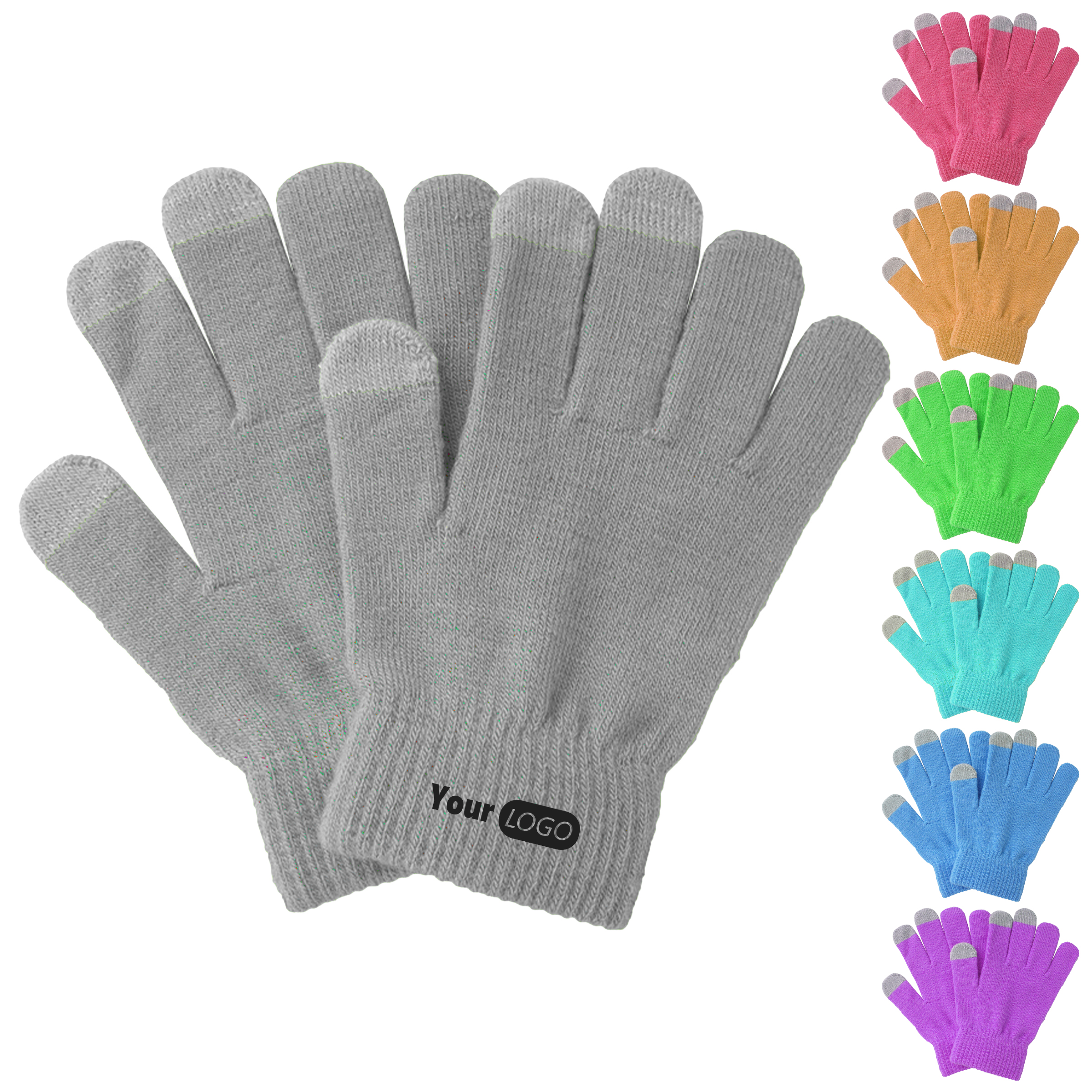 Cotton Stylish Touchscreen Gloves 2