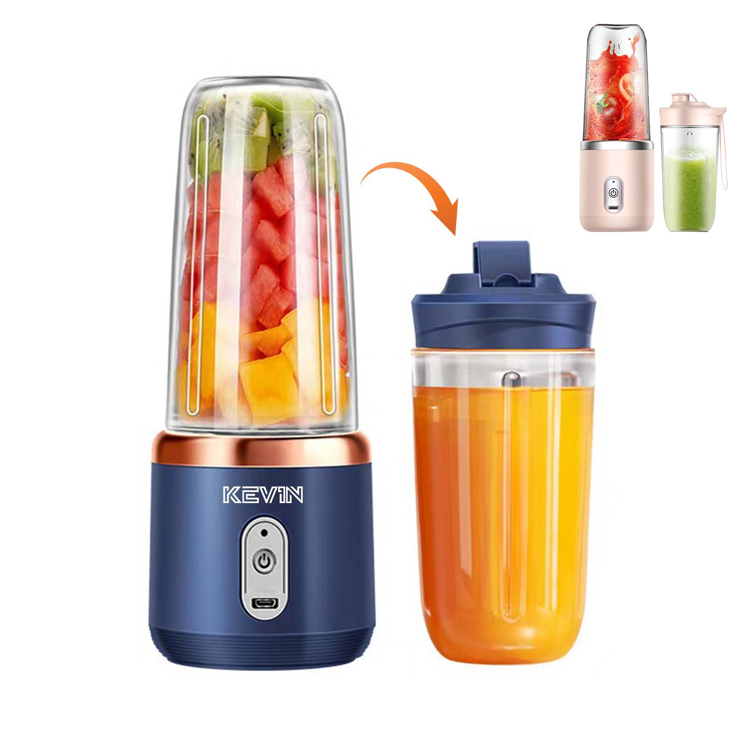 Rechargeable Portable Juicer Cup 5