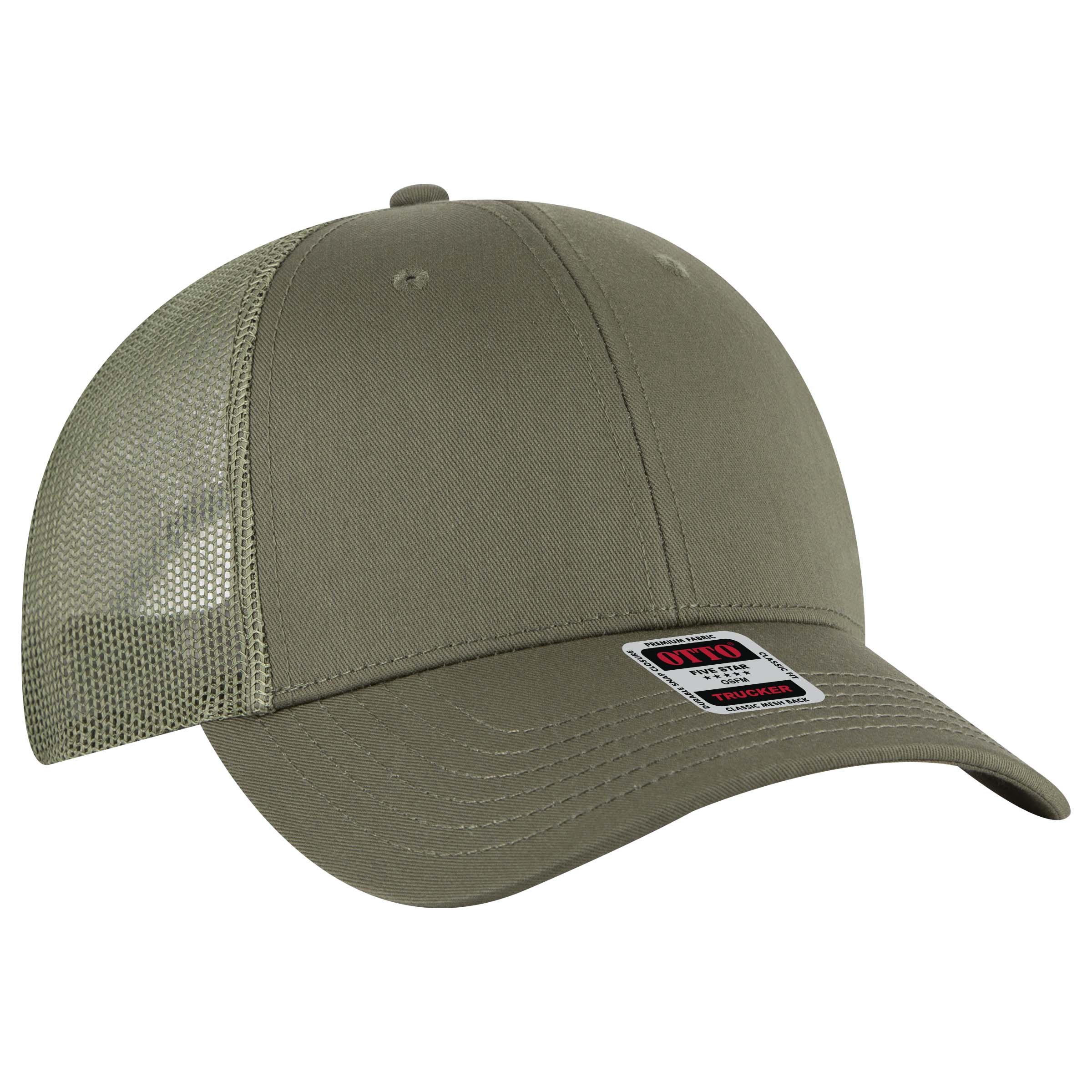 OTTO CAP® 6 Panel Low Profile Mesh Back Trucker Hat 277