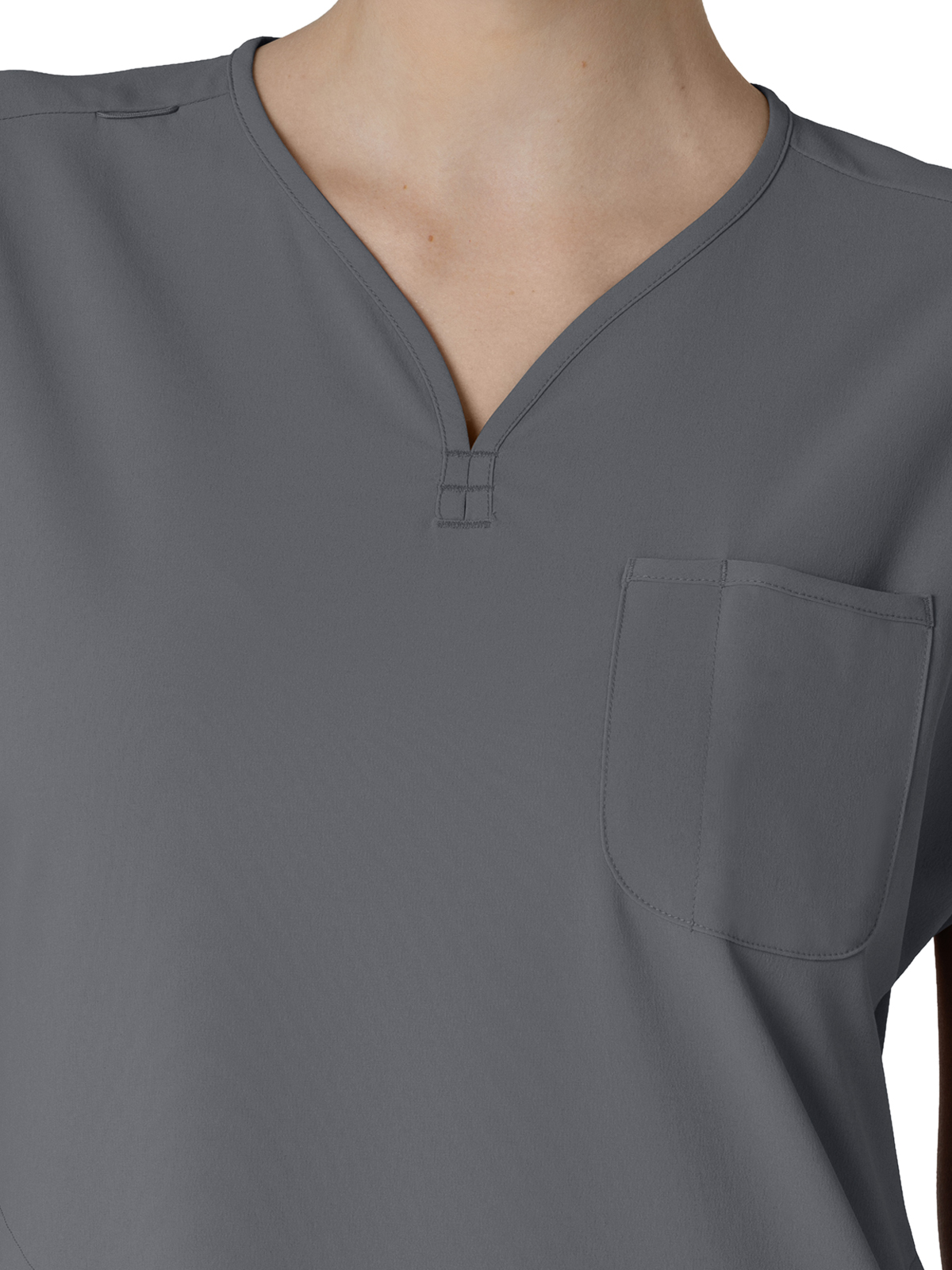 Wink - Renew - Women's Three-Pocket Y-Neck Dolman Top 1