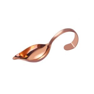 Precision Stainless Steel Drizzle Saucier Spoon With Tapered Design And Spout 19