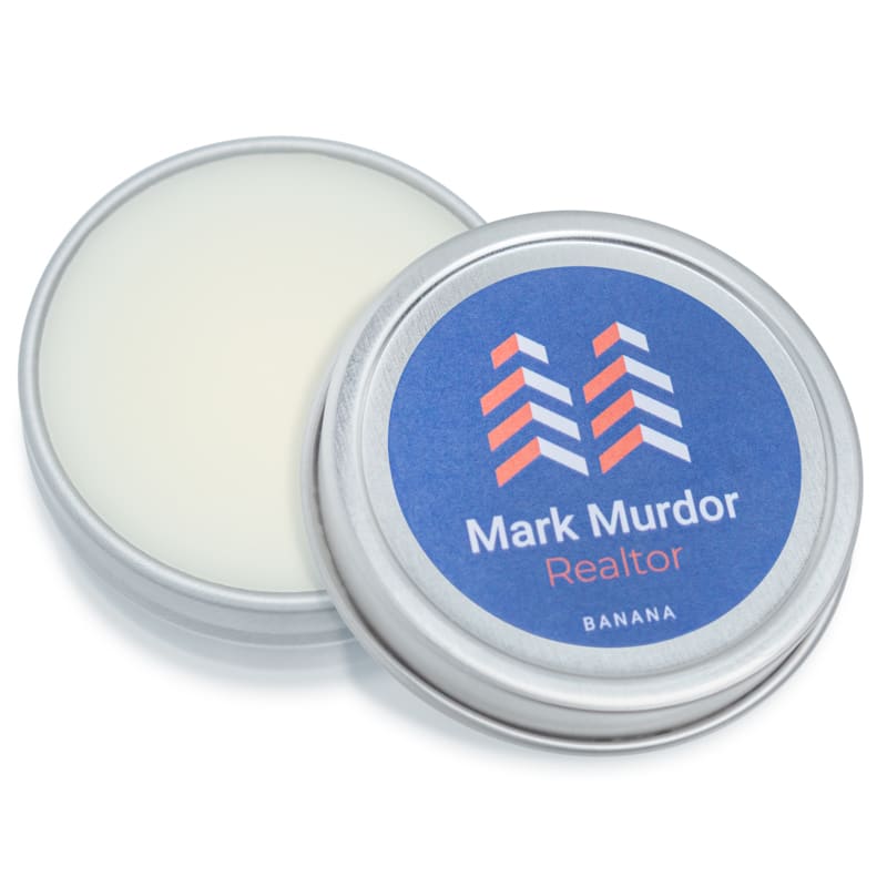Custom Natural Lip Balm Tins 14