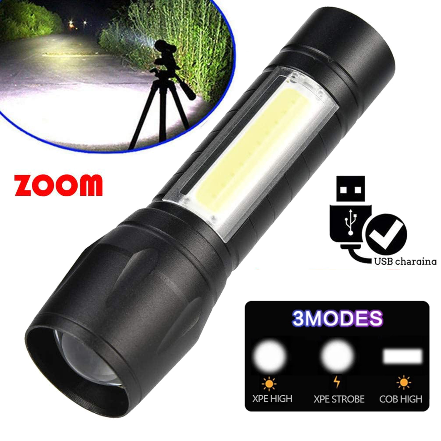 LED Side Light Flashlight 5
