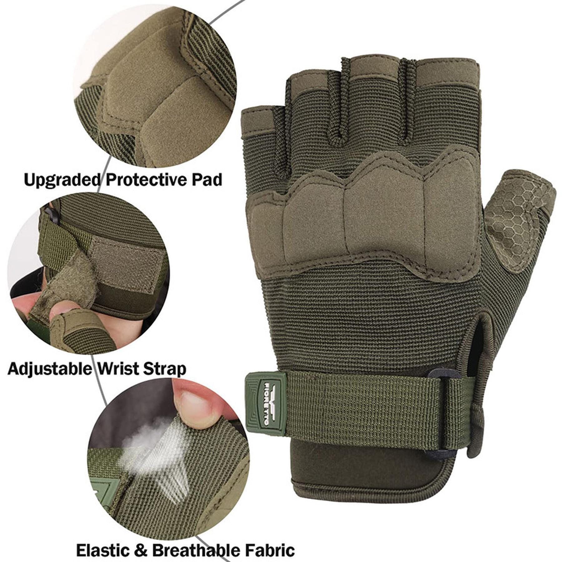 Protective Half Finger Gloves 2