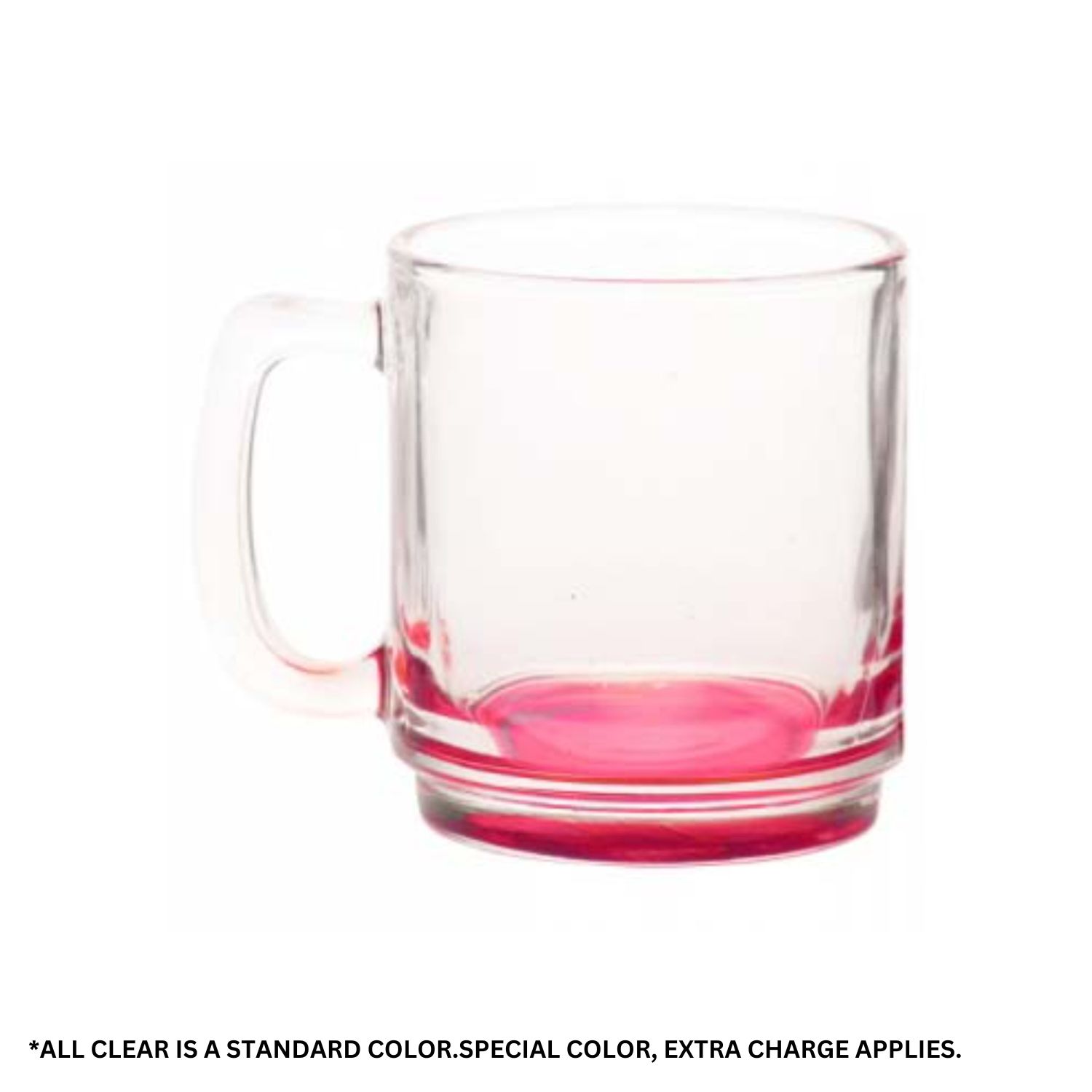 Clear Glass Coffee Mugs, 9 oz. 7