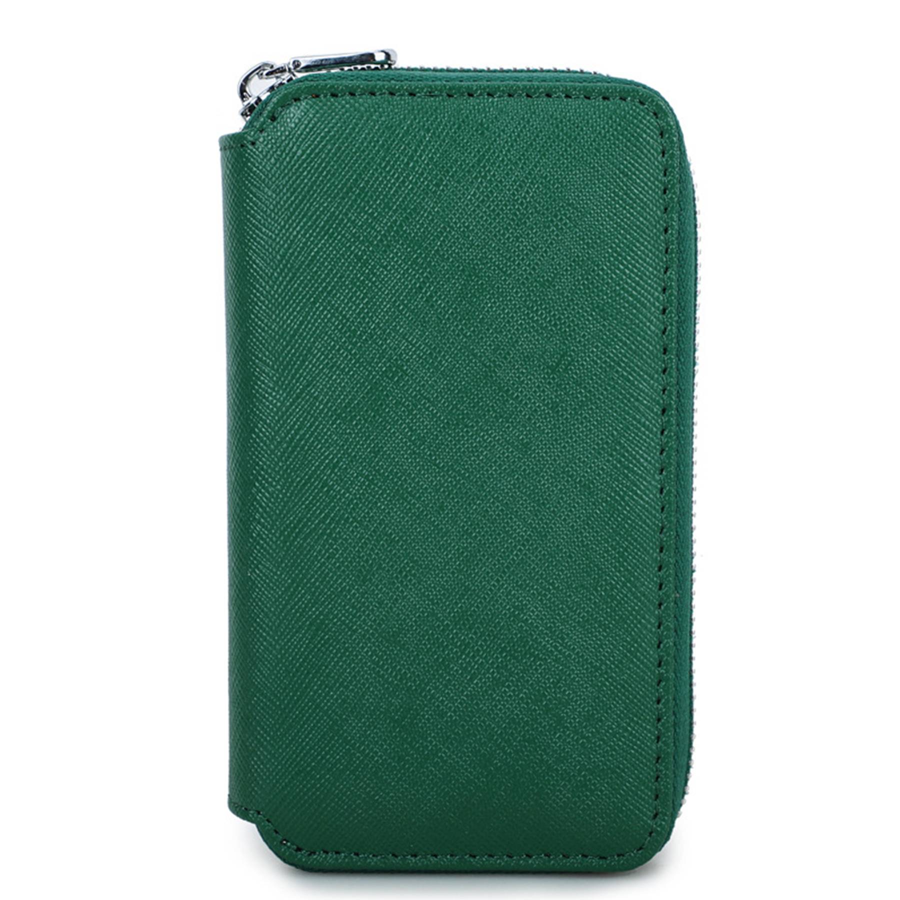 Genuine Leather Portable Watch Storage Travel Cosmetic bag 8