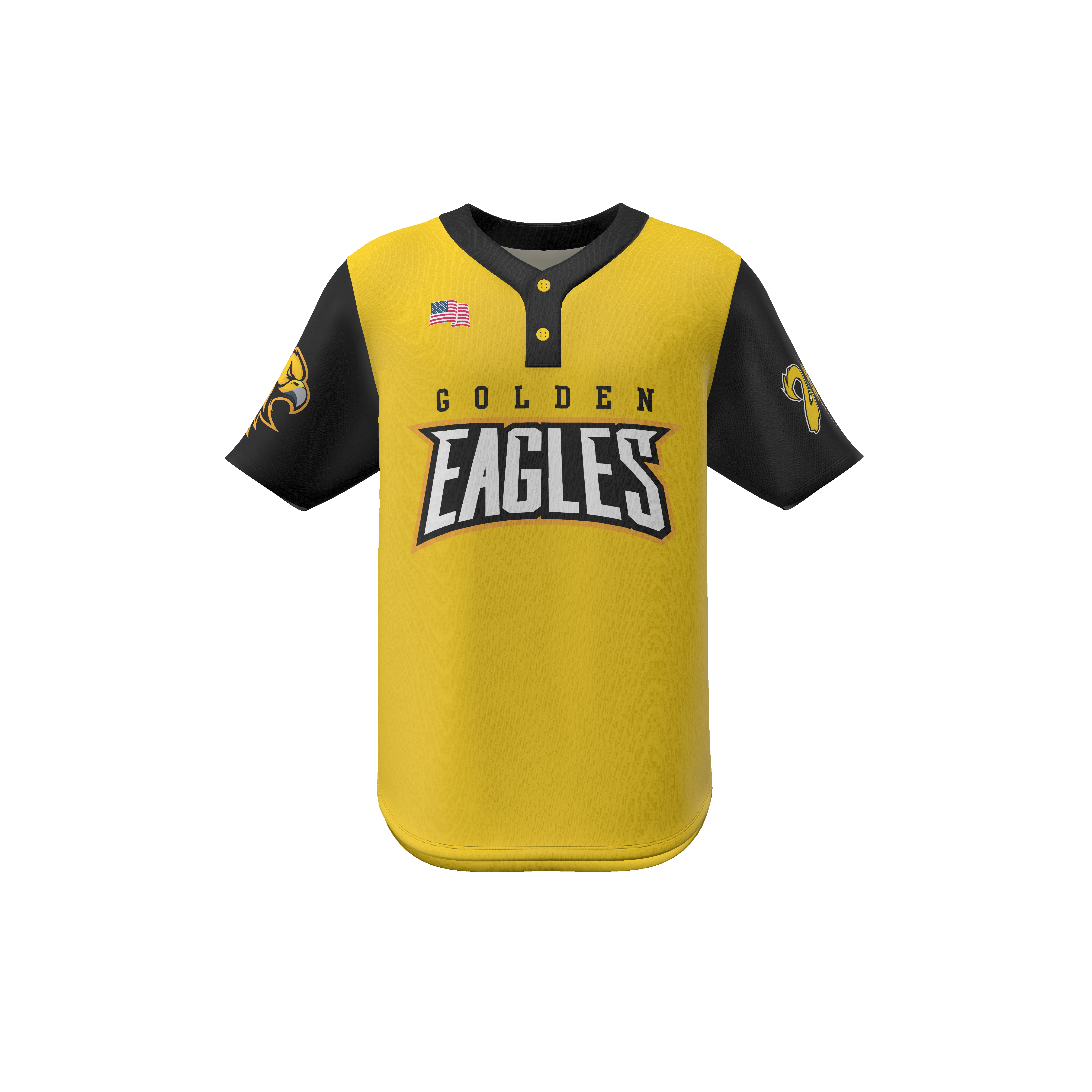 Phenom 2-Button Baseball Jersey 2