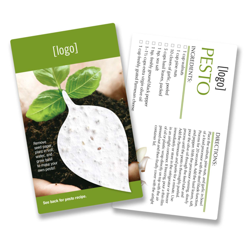 Seed Paper Shape Recipe Card 2