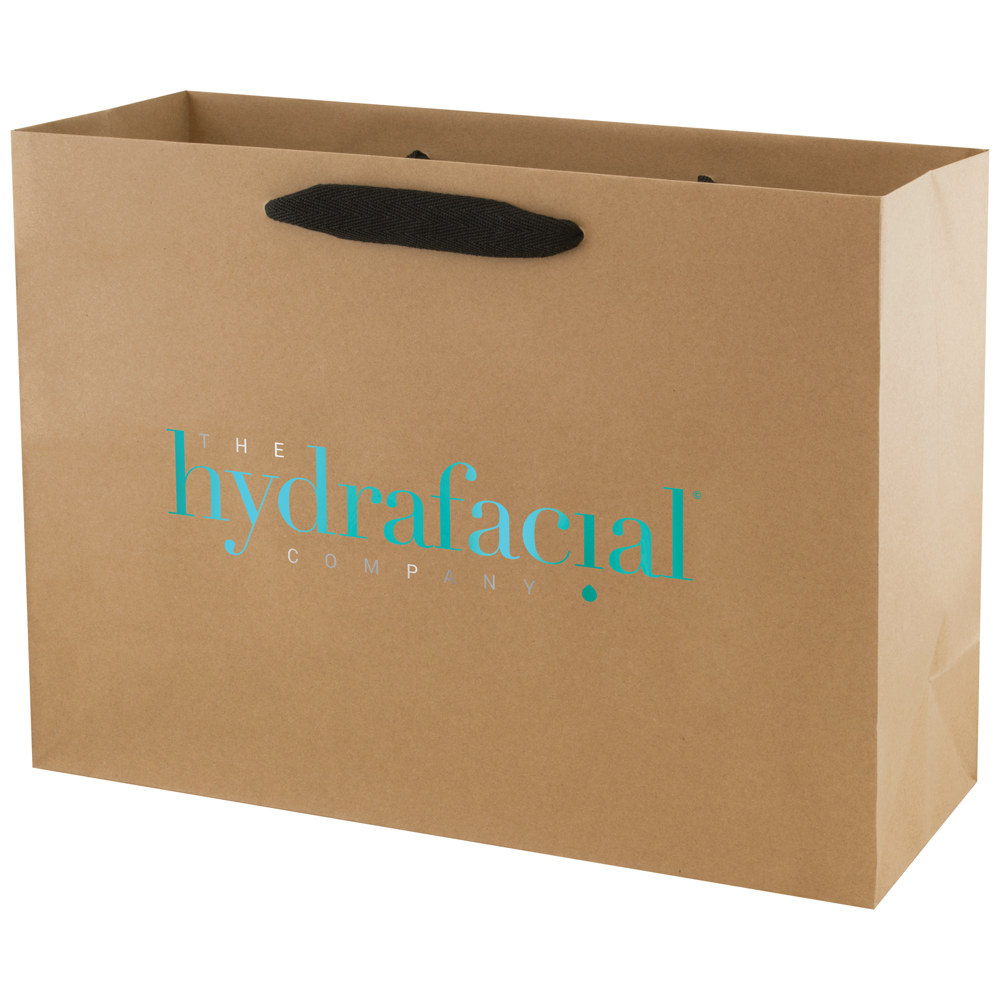 Ribbon Handle Natural Kraft Eurototes