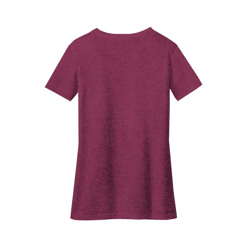 District Women's Perfect Blend CVC V-Neck Tee. 36