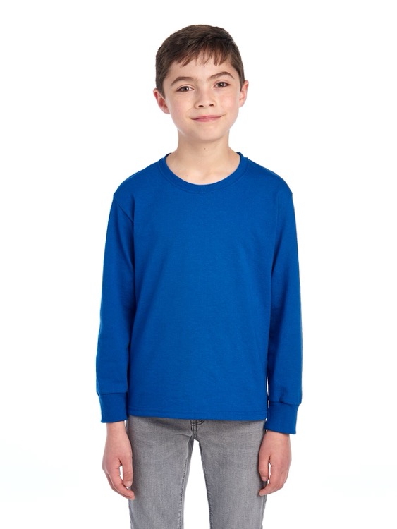 JERZEES DRI-POWER® Youth Long-Sleeve T-Shirt 15