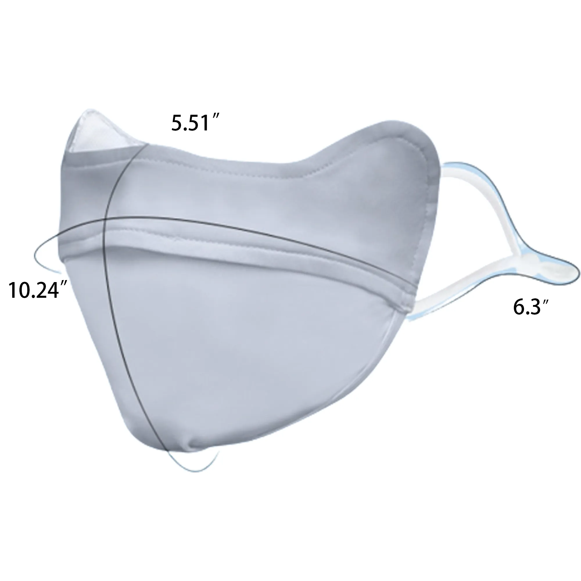 Customize Ice Silk Sunscreen Mask 1